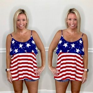 American Flag Top